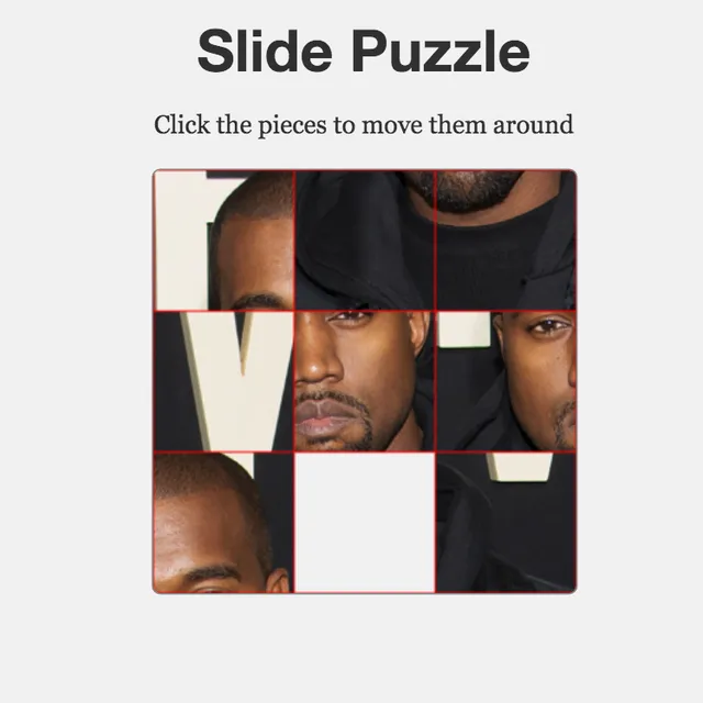 Slide Puzzle 🧩