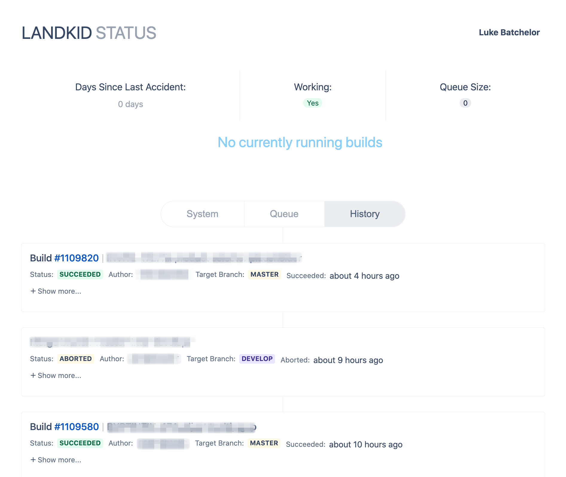 Screenshot of "Landkid"